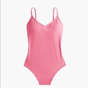 J. Crew Pink Women's One Piece Swimsuit